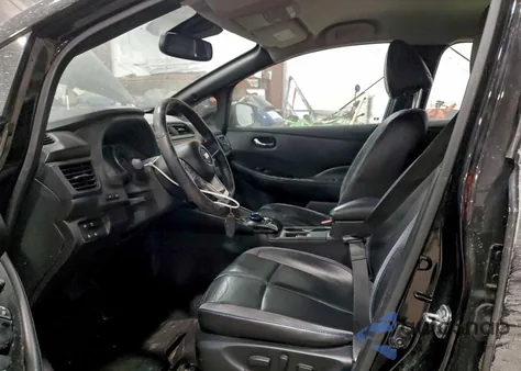 2020 Nissan Leaf Sl Plus z USA, uszkodzony, nr VIN 1N4BZ1DP4LC311774